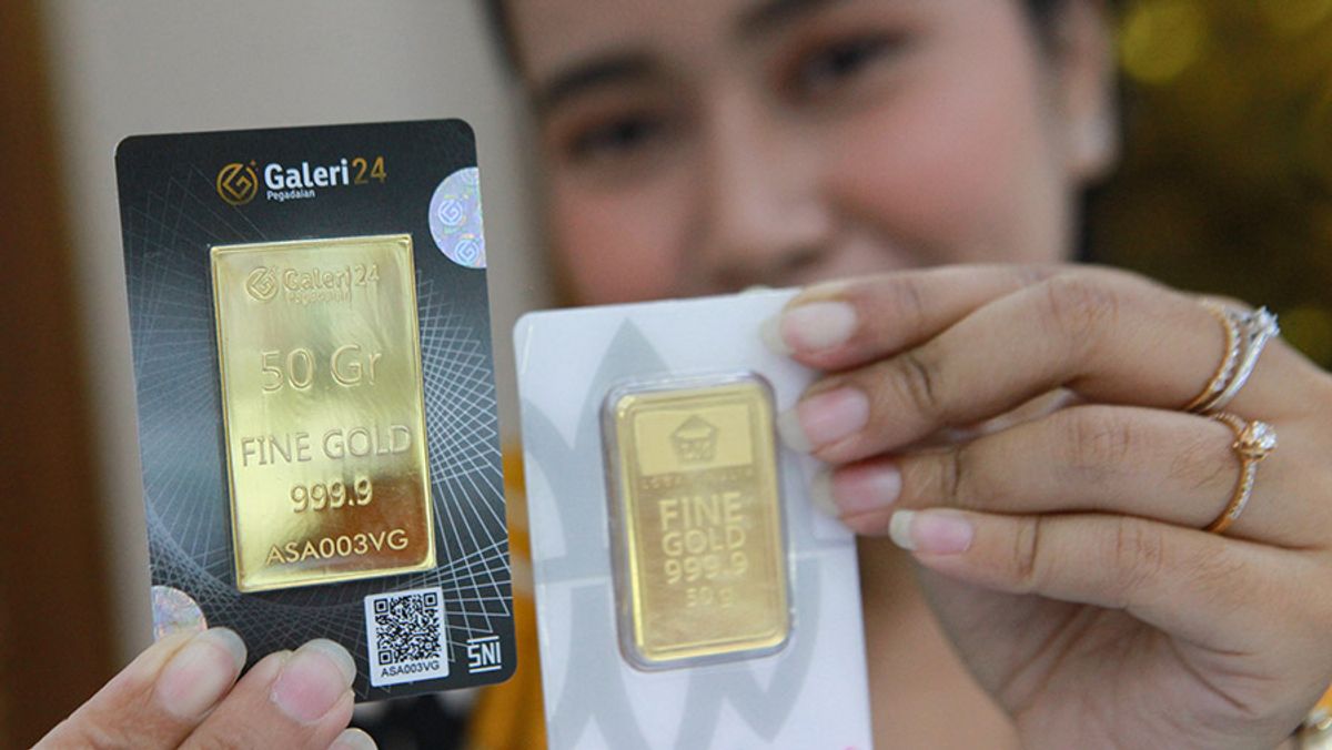 Harga Emas Pegadaian 30 Mei 2026 Naik hingga Rp 70.000