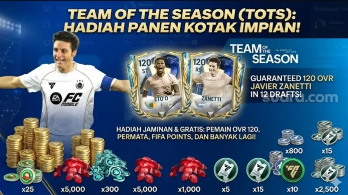 EA Sports Bagikan Kode Redeem FC Mobile Jelang Pembaruan