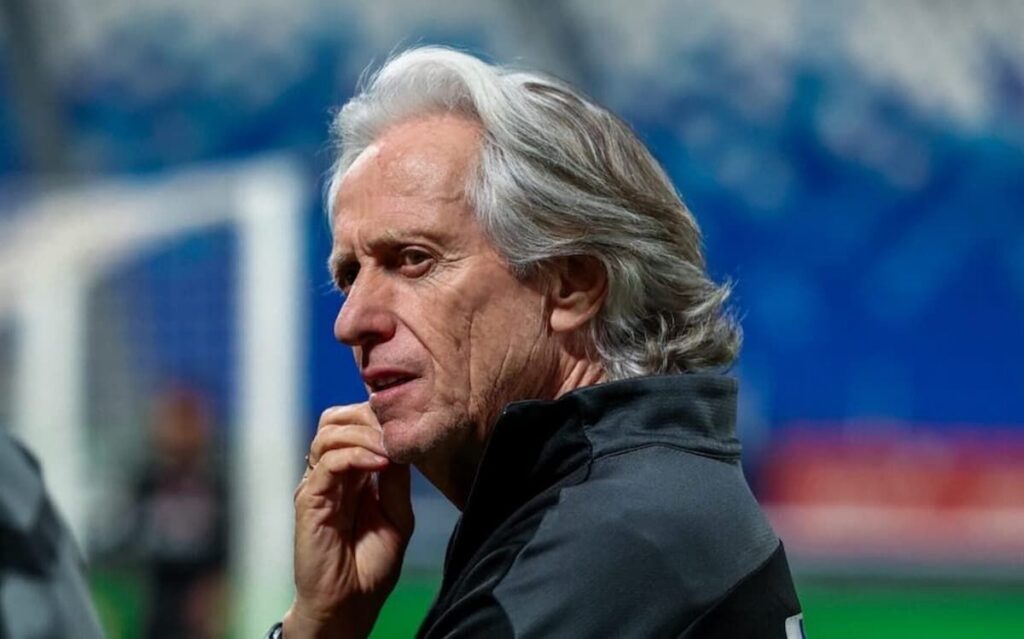 Jorge Jesus Saksikan Laga Flamengo Versus Coritiba di Maracana