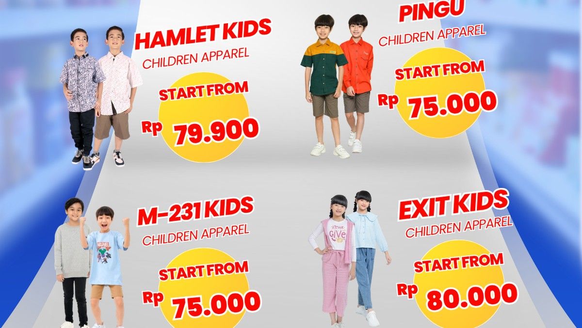 Transmart Gelar Full Day Sale 31 Mei 2026 Tebar Diskon Pakaian Anak