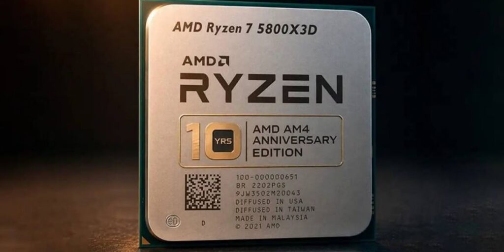 AMD Ryzen 7 5800X3D Edisi Ultah Ke-10 Muncul di India