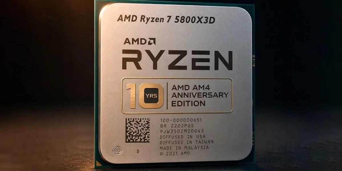 AMD Ryzen 7 5800X3D Edisi Ultah Ke-10 Muncul di India