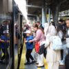 KA Jaka Tingkir dan KA Serayu Anjlok di Stasiun Pasar Senen