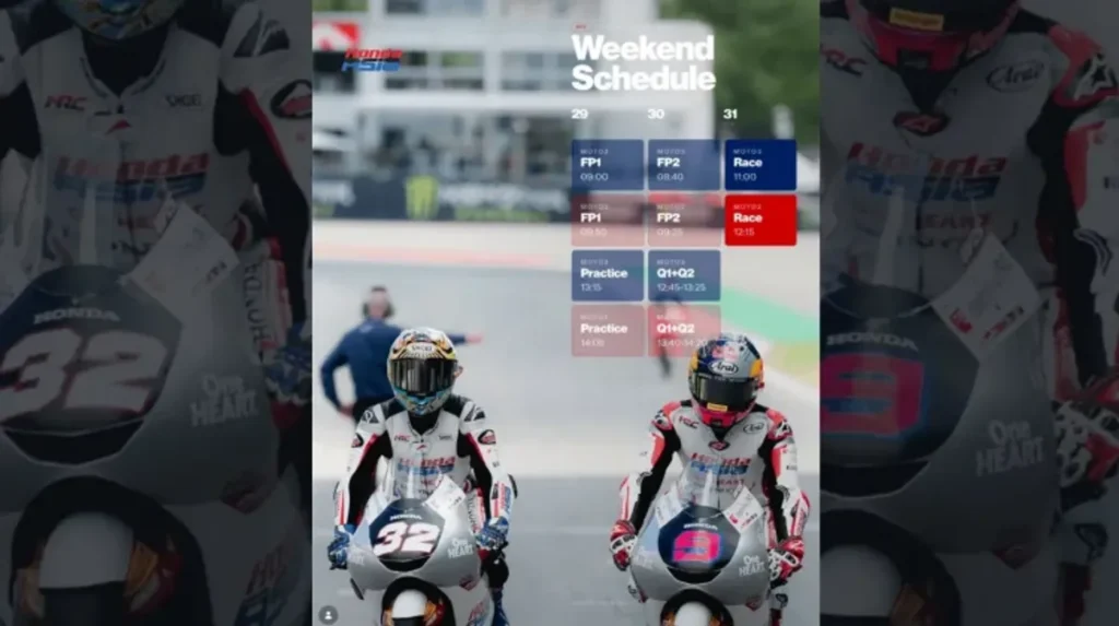 Veda Ega Pratama Tempati Peringkat Kelima Klasemen Moto3 2026