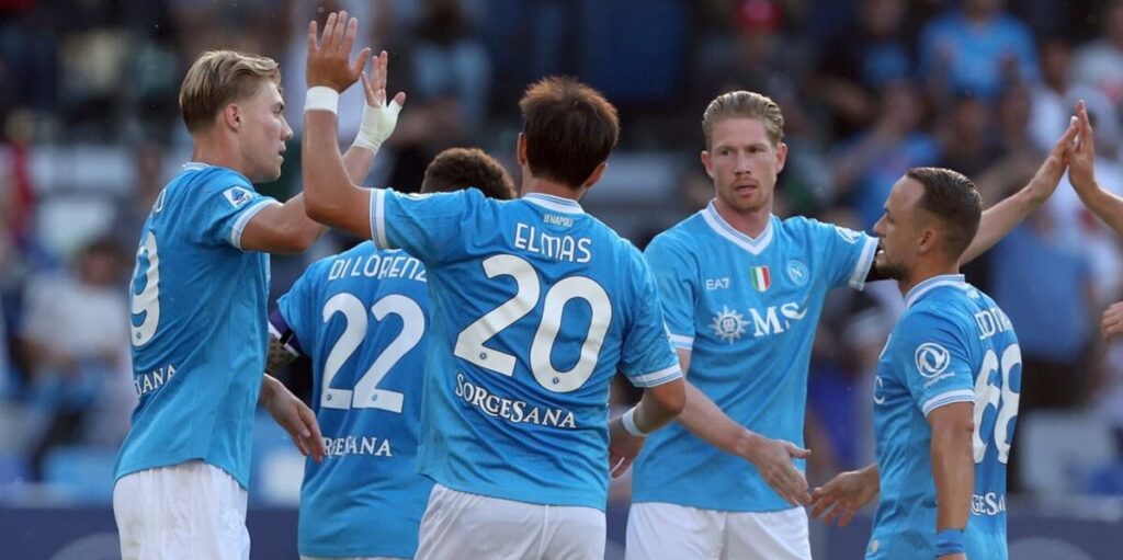 Napoli Kalahkan Udinese Lewat Gol Tunggal Hojlund pada Laga Pamungkas