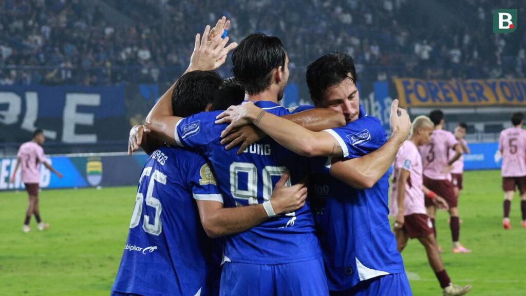 Persib Bandung Dekati Rekor Juara Beruntun Liga Indonesia