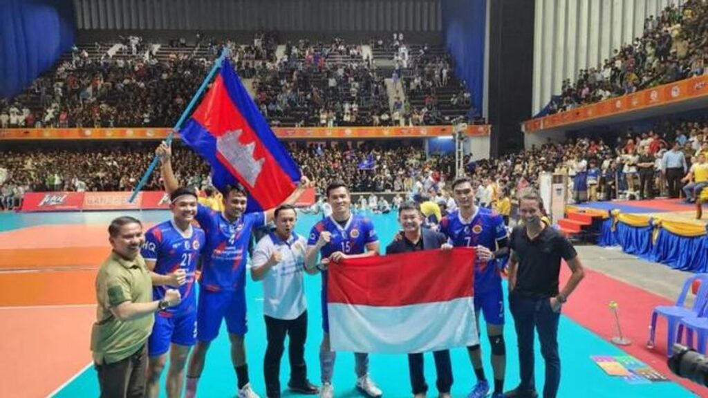 KONI Pusat Perkuat Hubungan Bilateral Indonesia Kamboja Lewat Voli
