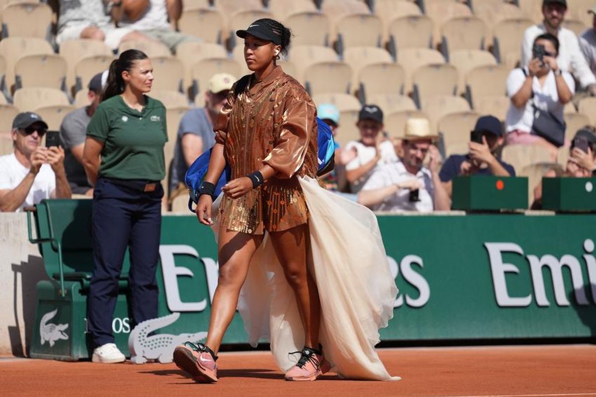 Naomi Osaka Pakai Gaun Daur Ulang di Prancis Terbuka 2026
