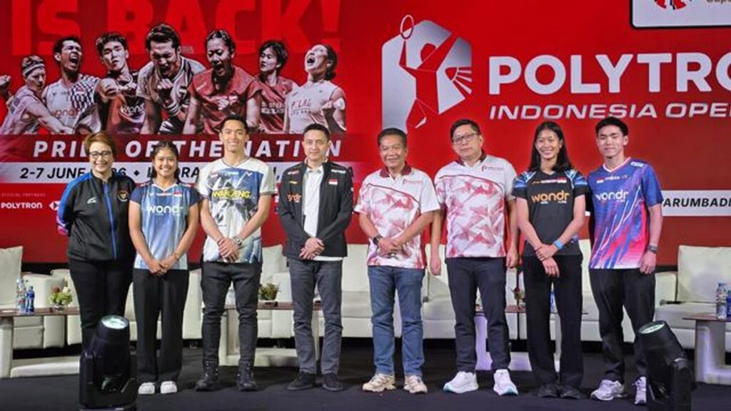 Panitia Merilis Harga Tiket Indonesia Open 2026 di Istora Senayan