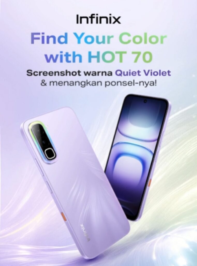 Infinix Siap Meluncurkan Smartphone HOT 70 di Indonesia
