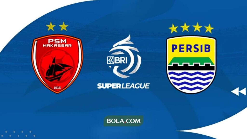 PSM Makassar Jamu Persib Bandung pada Pekan ke-33 BRI Super League