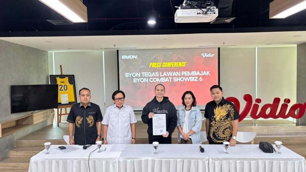 Vidio dan BYON Combat Tempuh Langkah Hukum Terkait Pembajakan Siaran Laga