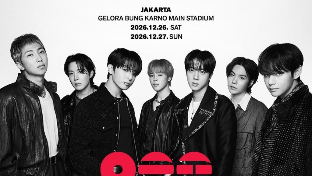 BTS Gelar Konser World Tour Arirang dua Hari di SUGBK Desember 2026