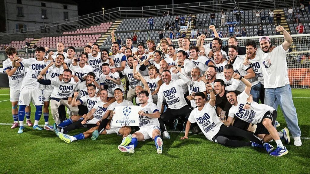 Como 1907 Tembus Liga Champions Usai Tekuk Cremonese 4-1