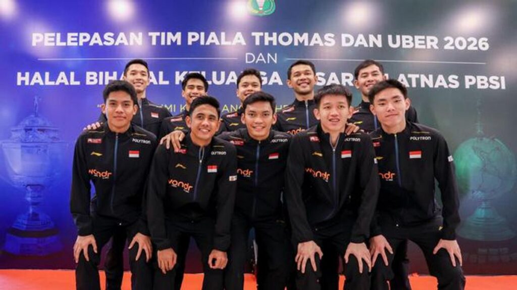 Tim Bulutangkis Indonesia Hadapi Aljazair pada Laga Pembuka Piala Thomas 2026