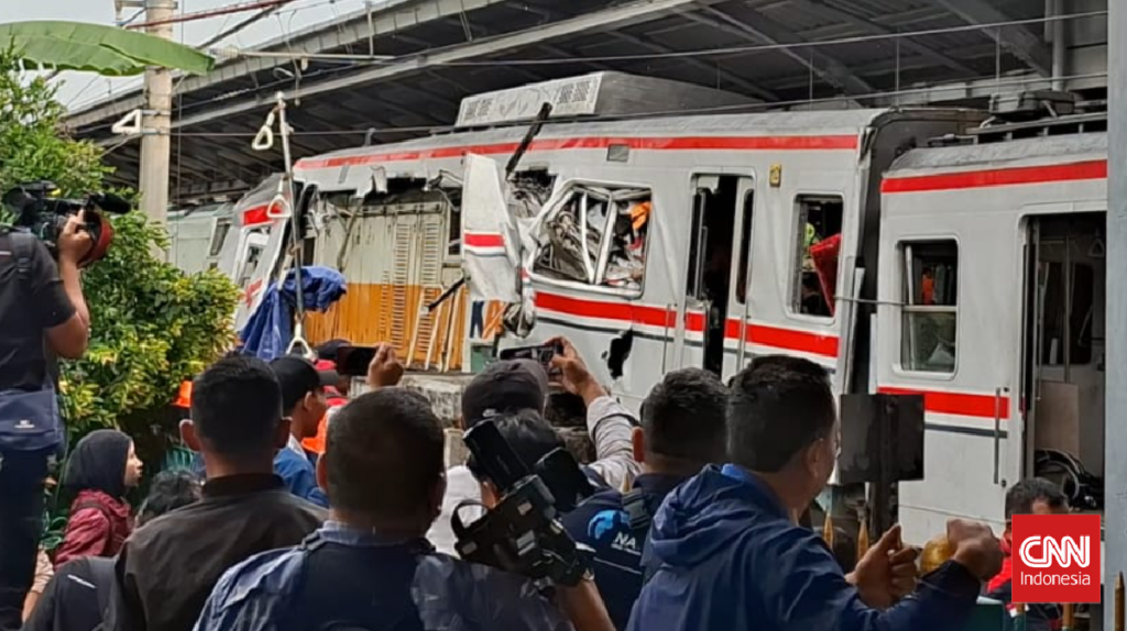 KNKT Ungkap Masinis KA Argo Bromo Mengerem 1,3 Kilometer Sebelum Tabrakan