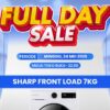 Promo Transmart Full Day Sale 24 Mei 2026 Diskon Mesin Cuci Sharp