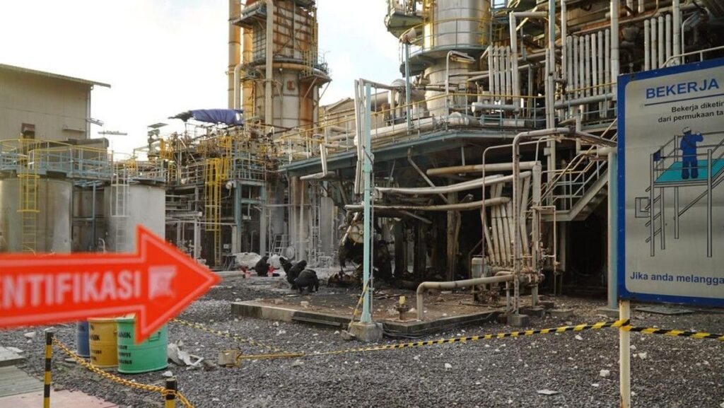 Pabrik Kimia MCCI Cilegon Meledak hingga Melukai Dua Karyawan