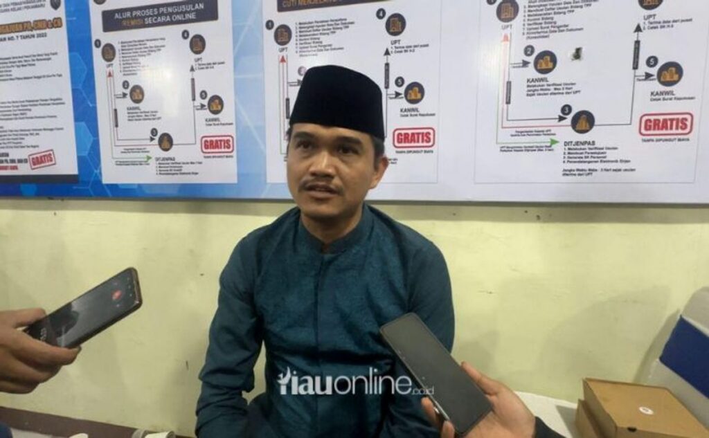 Napi Rutan Pekanbaru Kabur Lewat Pagar Jelang Magrib