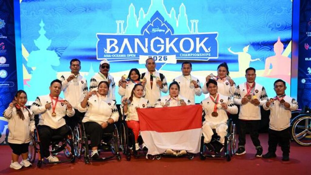 Tim Para Angkat Berat Indonesia Raih 25 Medali di Bangkok