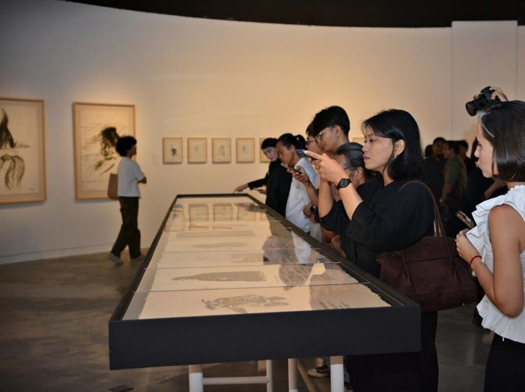 Komunitas Salihara Gelar Pameran Tunggal Seni Rupa Goenawan Mohamad