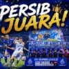 Persib Bandung Menjuarai Super League Usai Imbangi Persijap Jepara