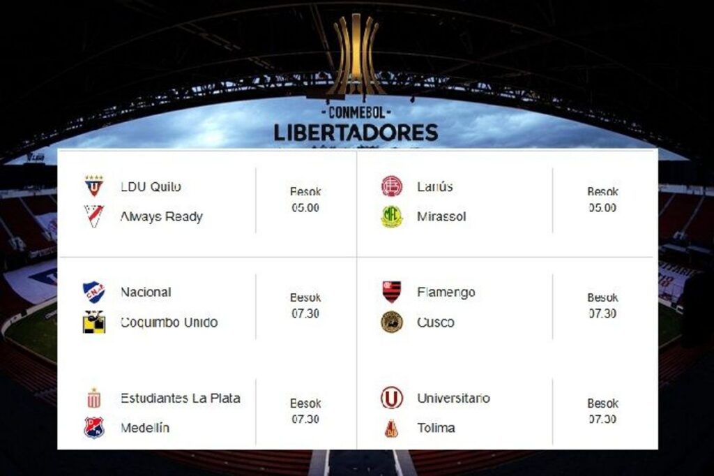 LDU Quito Menjamu Always Ready di Copa Libertadores