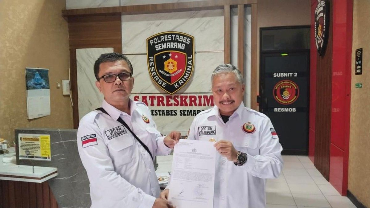 IKM Kota Semarang Laporkan Permadi Arya ke Polrestabes Semarang