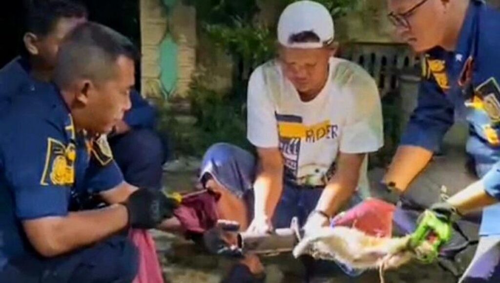 Petugas Damkar Klaten Evakuasi Kepala Kucing dari Knalpot Mobil