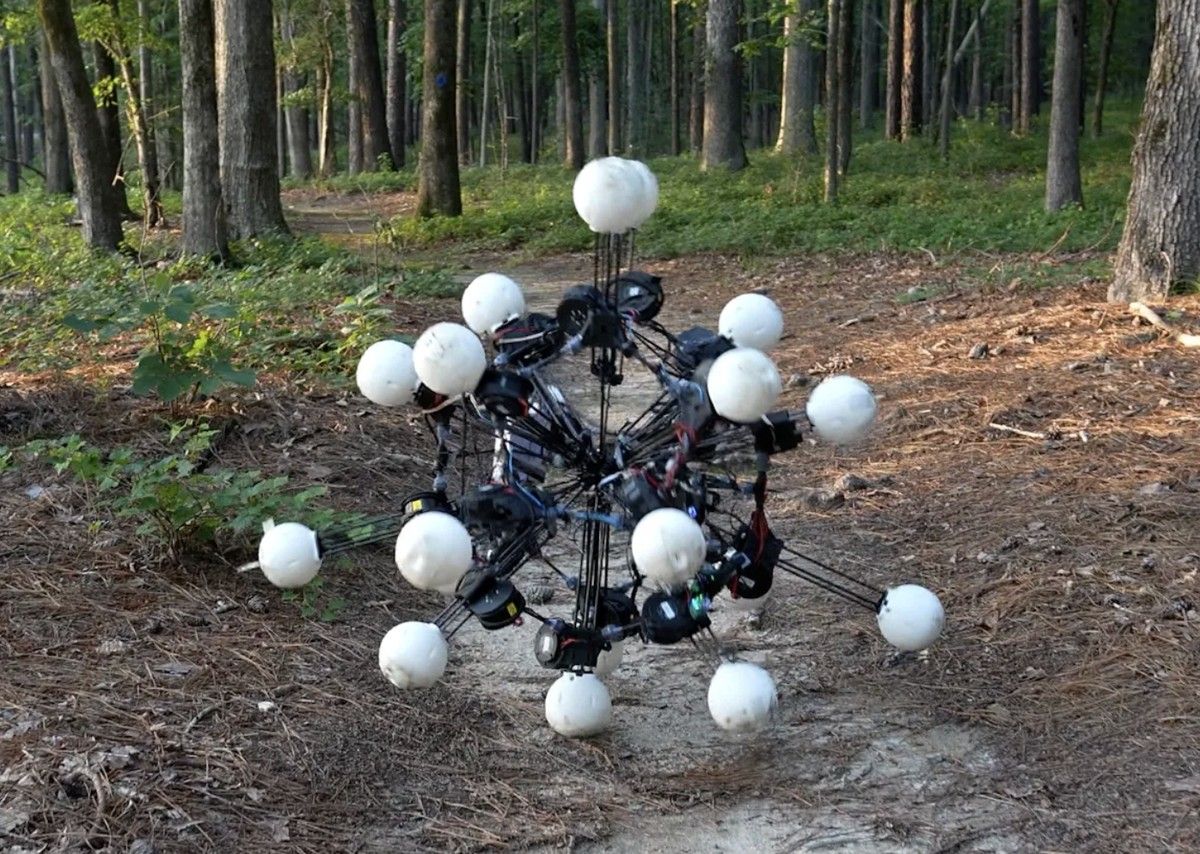 Ilmuwan Universitas Duke Kembangkan Argus Robot Bulat Ber kaki Dua Puluh