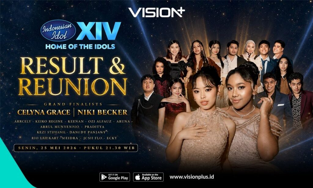 Celyna Grace dan Niki Becker Perebutkan Gelar Indonesian Idol XIV