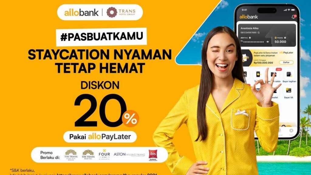 Allo Paylater Tawarkan Promo Diskon Hotel Premium Hingga Desember 2026