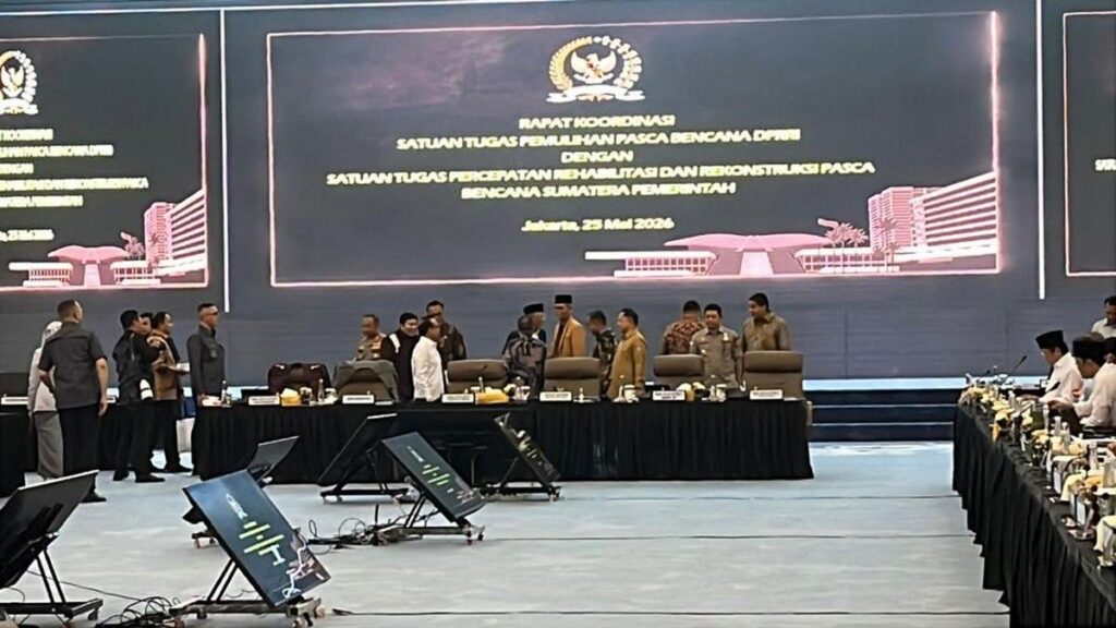 DPR dan Pemerintah Bahas Pemulihan Pascabencana Sumatera