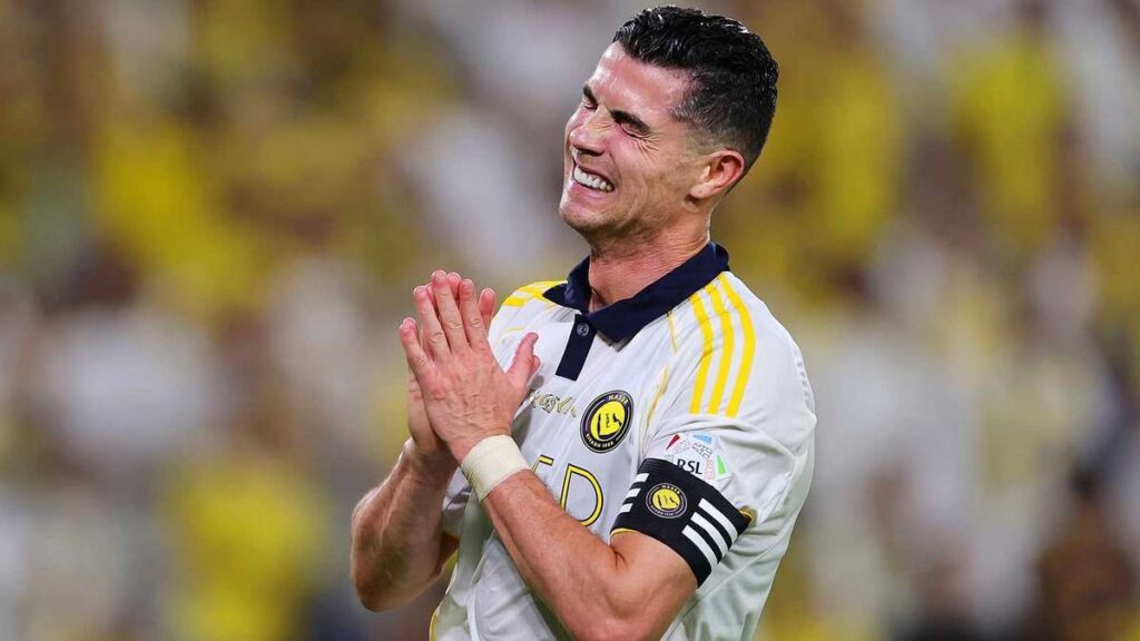 Cristiano Ronaldo Menangis Usai Pastikan Gelar Juara Liga Arab Saudi