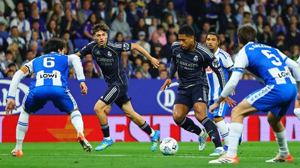 Real Madrid Tekuk Espanyol untuk Tunda Pesta Juara Barcelona