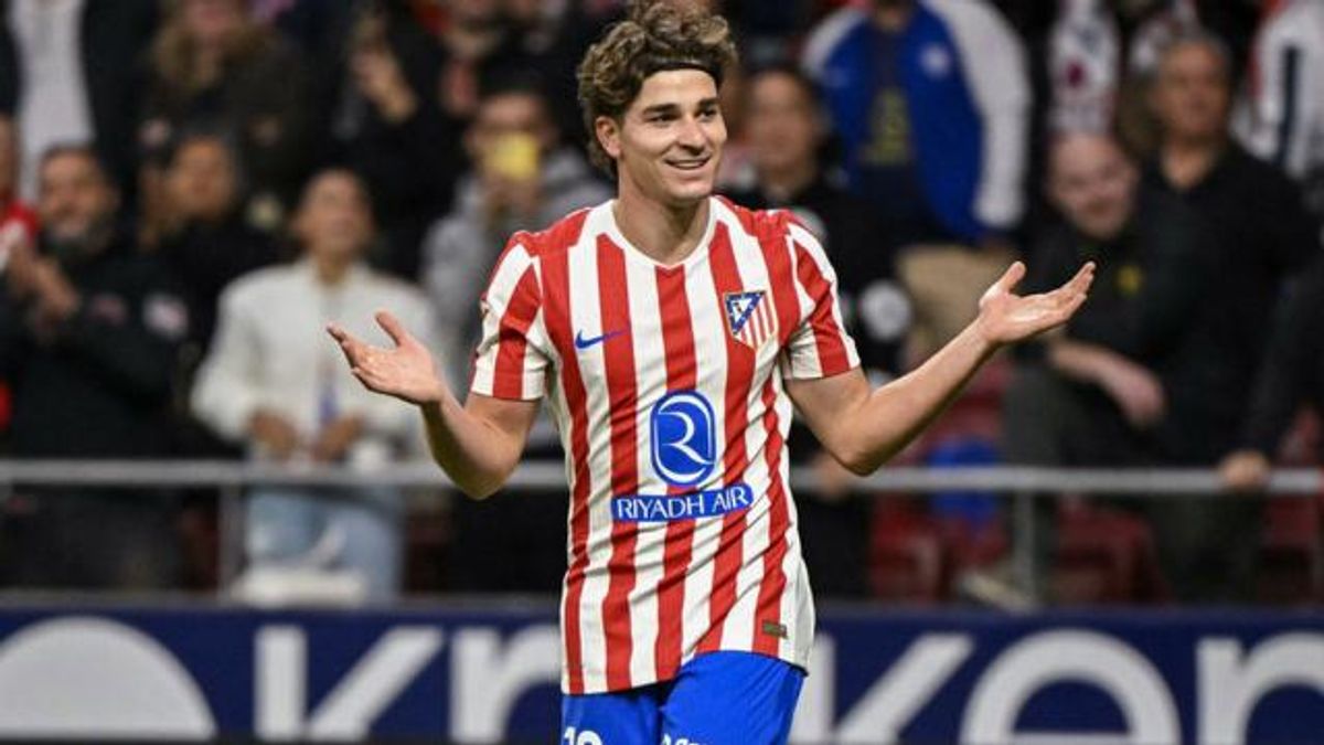 Atletico Madrid Tolak Tawaran Barcelona untuk Julian Alvarez
