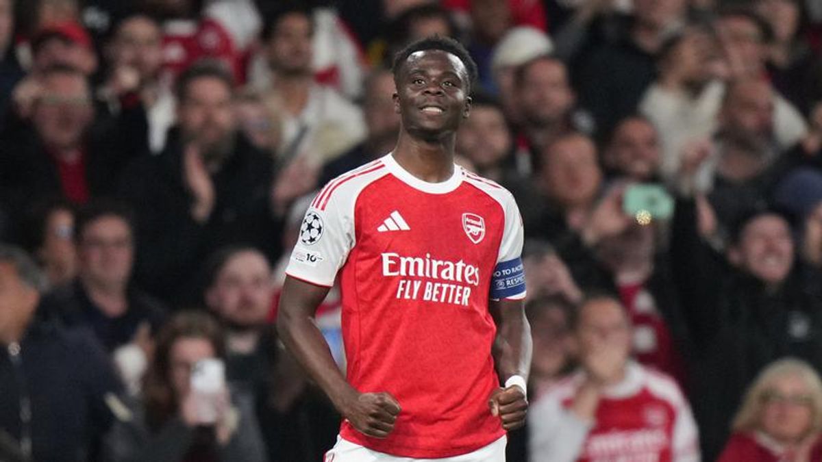 Mikel Arteta Puji Kontribusi Bukayo Saka di Skuad Arsenal