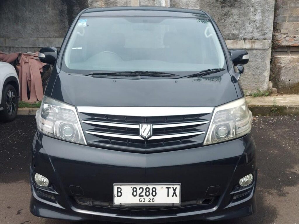KPKNL Jakarta IV Lelang Toyota Alphard Mulai Sembilan Puluh Jutaan