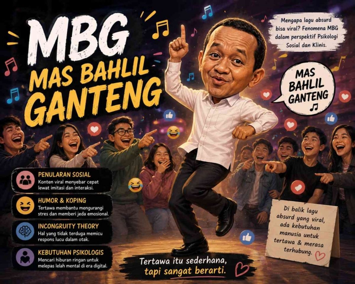 Psikolog Analisis Fenomena Lagu My Little Bolu Ketan di Media Sosial