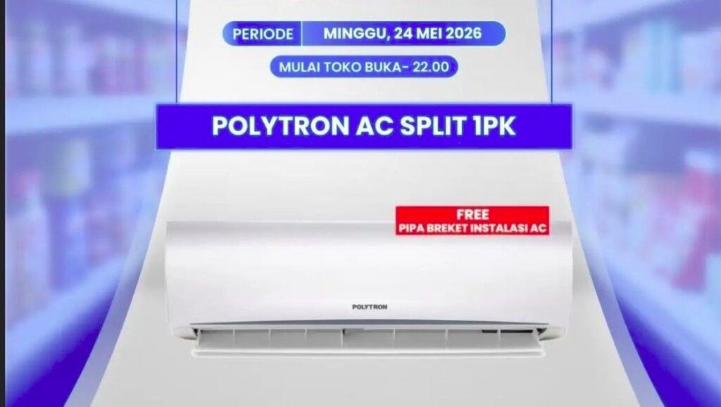 Transmart Gelar Full Day Sale dengan Potongan Harga AC Split