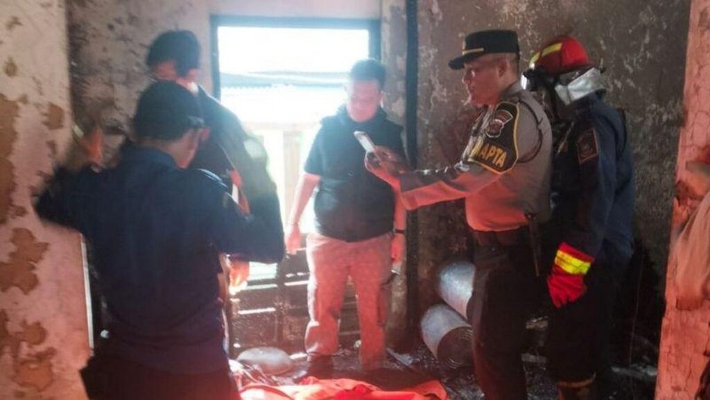 Kebakaran Bengkel di Cikupa Tangerang Menewaskan Satu Orang Wanita