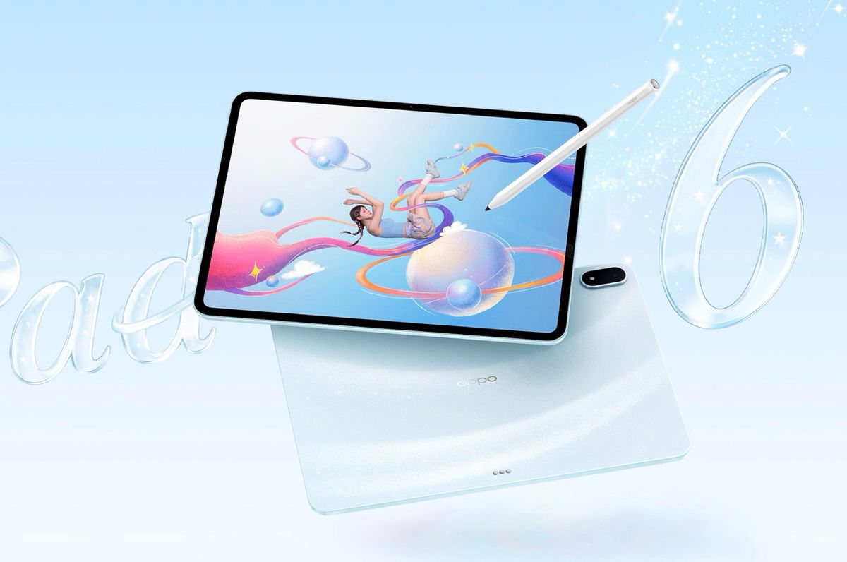 OPPO Luncurkan Tablet Pad 6 dengan Layar 144 Hz dan Bodi Tipis