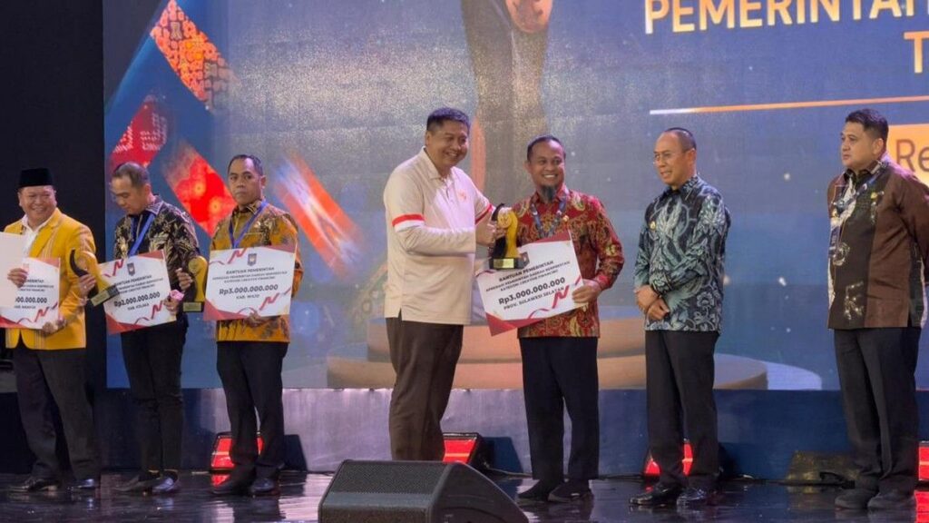 Pemprov Sulsel Raih Penghargaan Creative Financing Regional Sulawesi 2026
