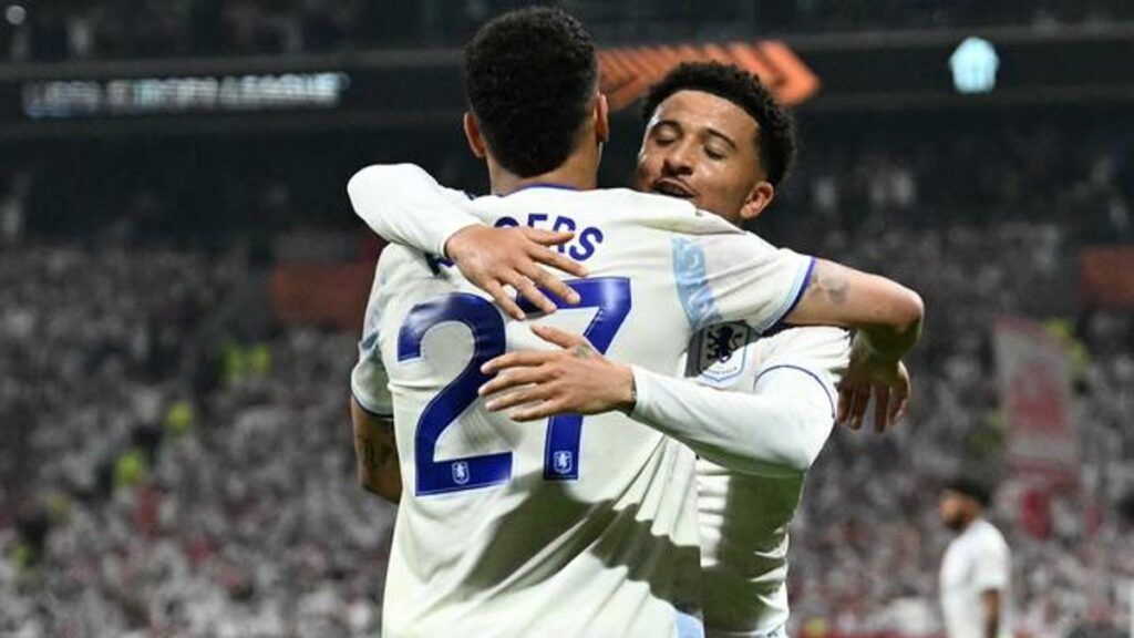 Jadon Sancho Ukir Rapor Spesial Setelah Aston Villa Juara Liga Europa