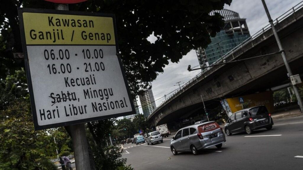 Dishub DKI Jakarta Meniadakan Ganjil Genap Hari Lahir Pancasila 2026
