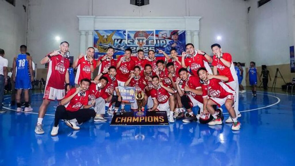 Tim Basket Bhayangkara Brimob Raih Juara Turnamen KASAU Cup 2026