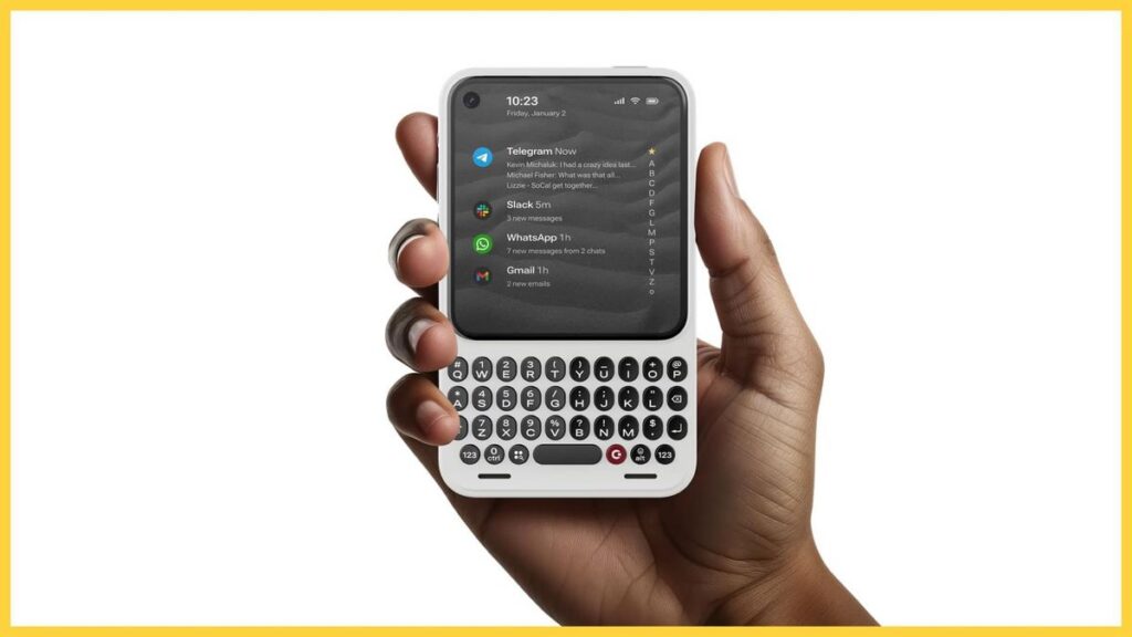 Tren Ponsel Keyboard Fisik Kembali Diminati untuk Kurangi Screen Time