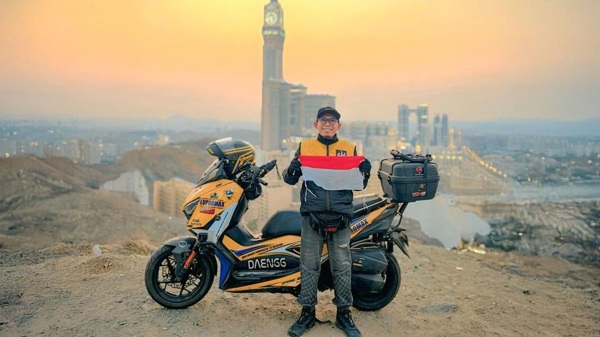 Om Daeng Lanjutkan Touring Xmax 11.000 Km ke Eropa