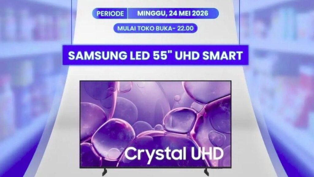 Transmart Gelar Full Day Sale 24 Mei 2026 Beri Diskon Besar Samsung LED TV