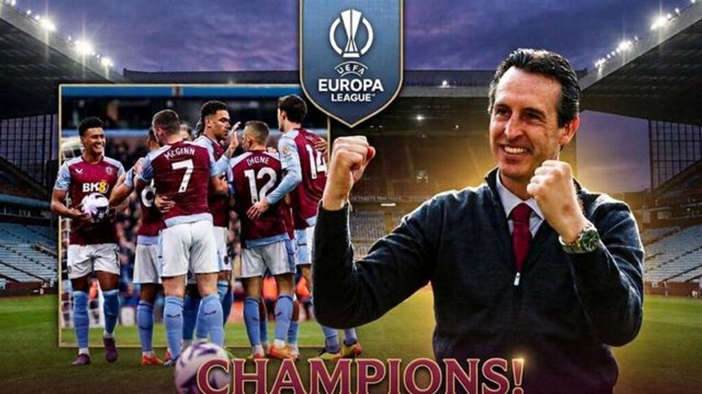 Aston Villa Raih Gelar Juara Liga Europa Usai Bungkam Freiburg